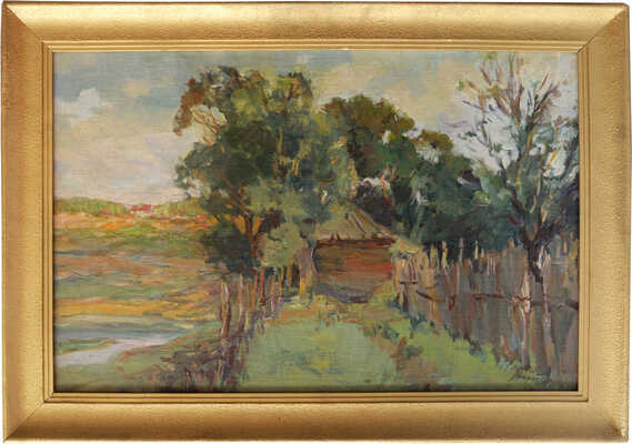 Тархова Ксения Фёдоровна. На окраине деревни